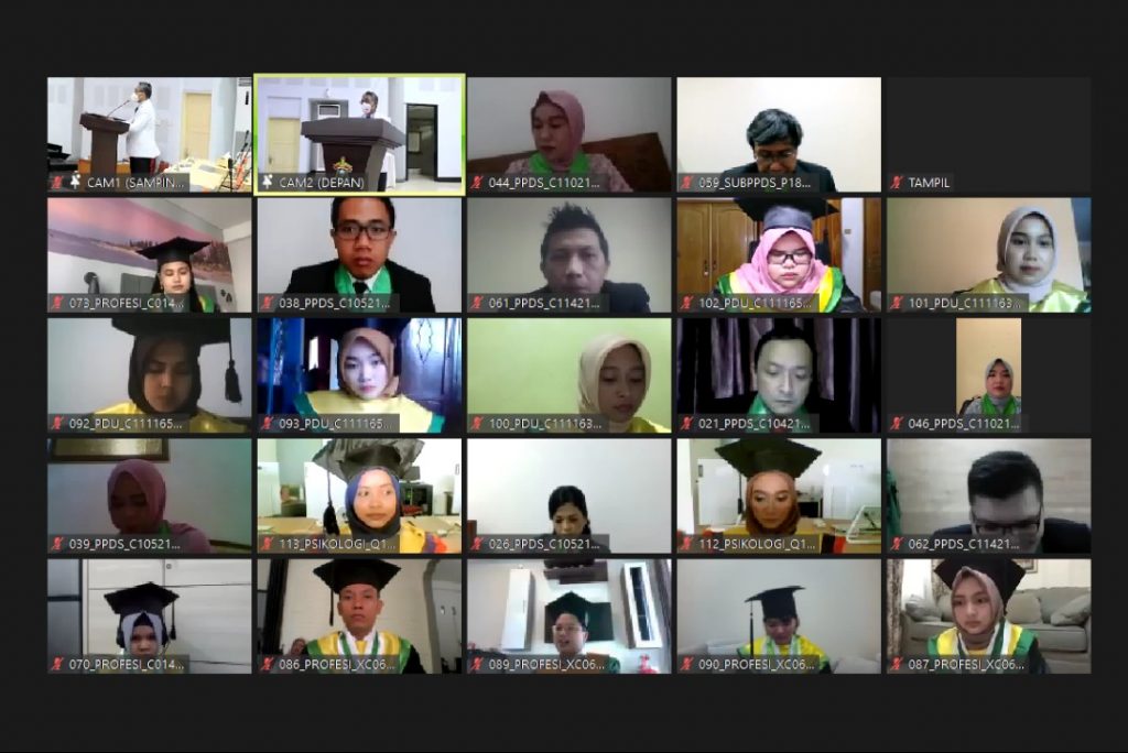 FK Unhas Gelar Penyerahan Bukti Brevet dan Pengambilan Janji Lulusan Baru