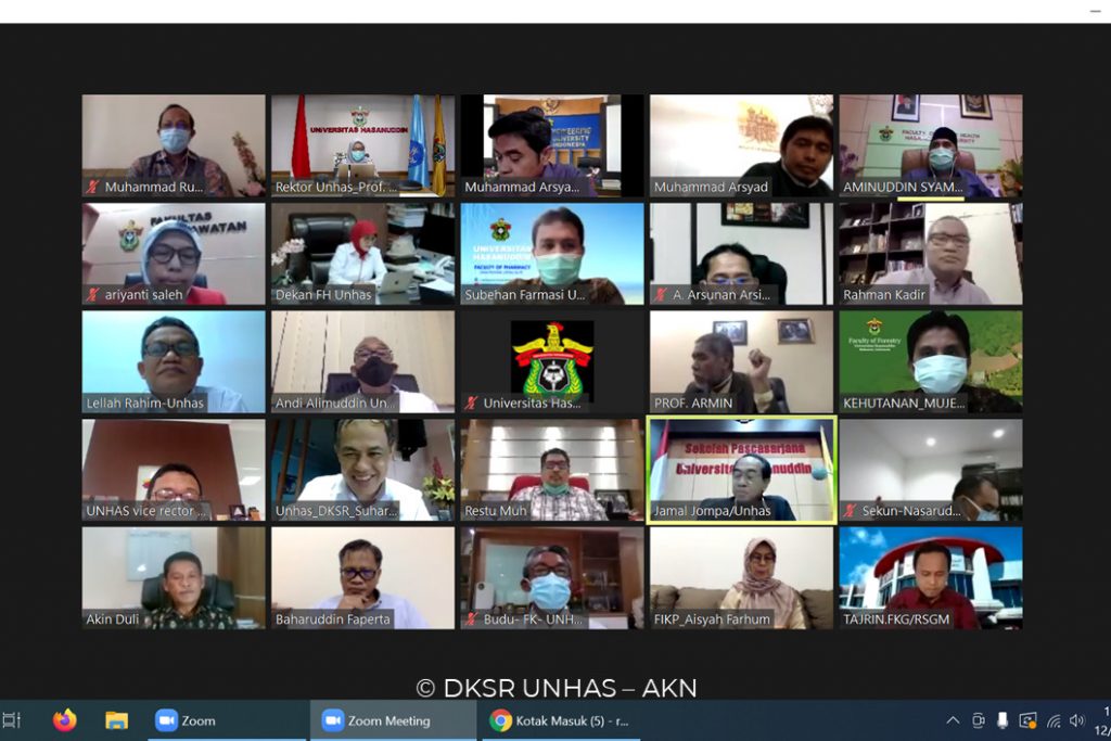 Unhas Gelar Rapat Koordinasi Pimpinan Rutin Bahas Capaian Kinerja