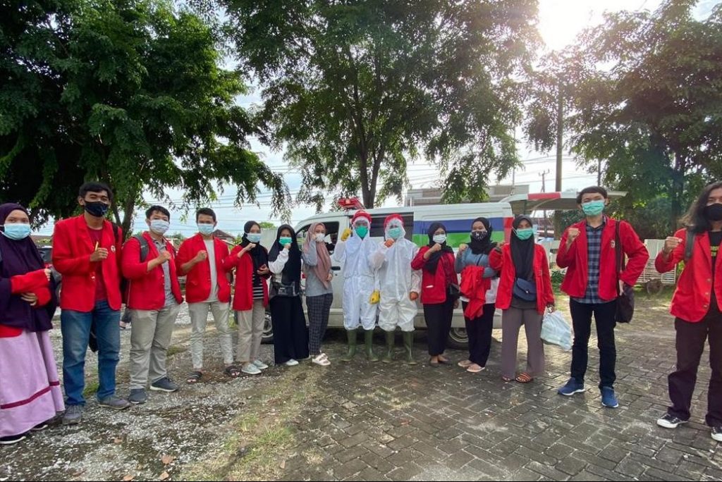 Mahasiswa KKN Unhas Gelombang 105 Gelar Aksi Pencegahan Covid-19