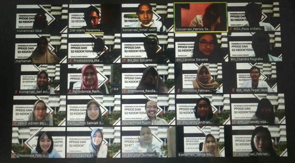 Puluhan Peserta Ikut Tes Wawancara Maba Spesialis FKG Unhas