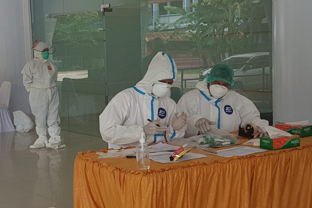 Satgas Covid-19 Unhas Gelar Test Swab PCR untuk Dosen, Tendik, dan Mahasiswa