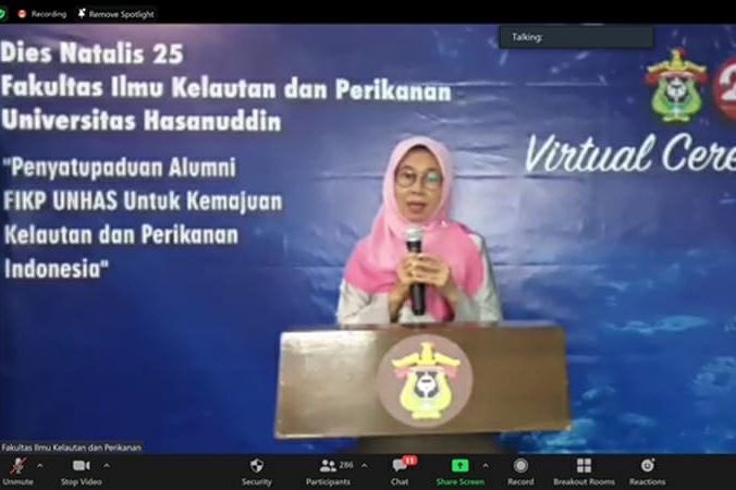Puncak Acara Dies Natalis ke-25 FIKP Unhas, Rektor dan Gubernur Apresiasi Capaian