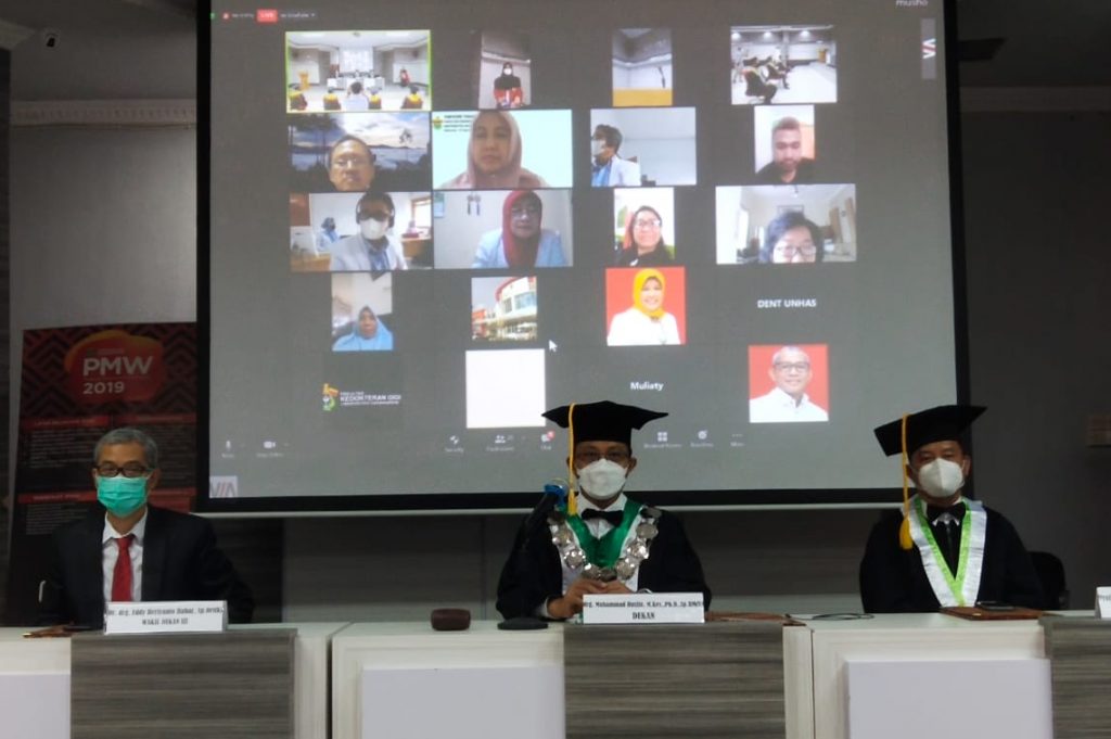 Gelar Yudisium Periode Februari, FKG Unhas Kukuhkan Dokter Gigi Spesialis