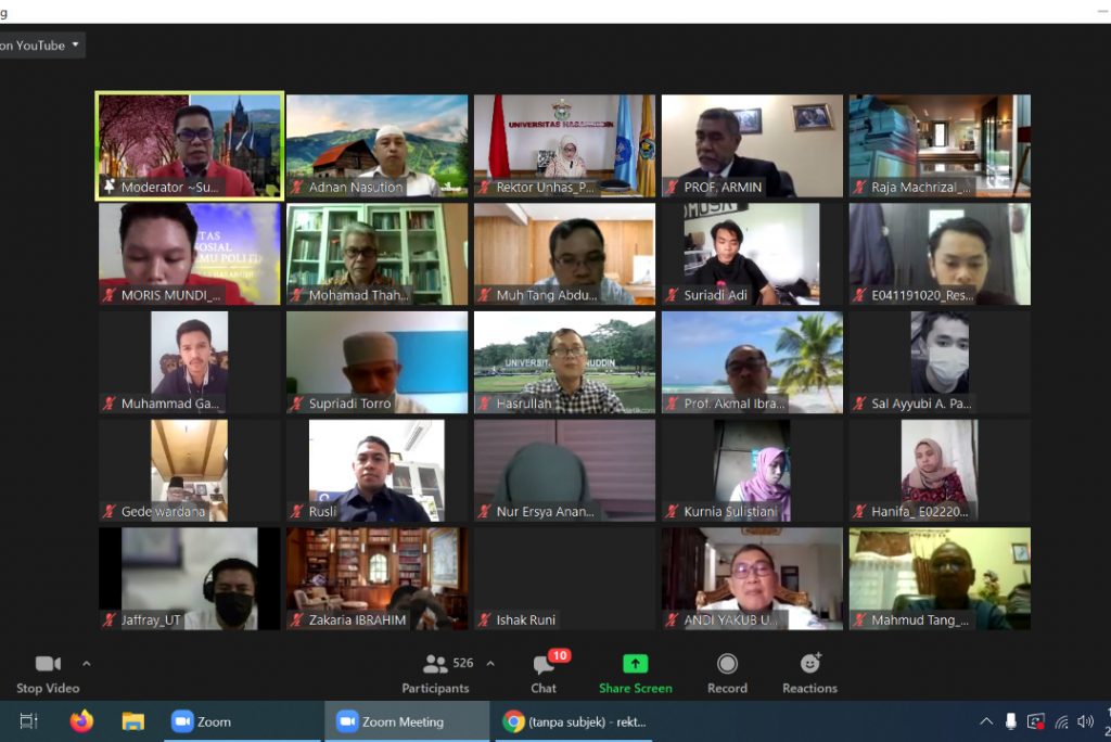 Fisip Unhas Gelar Kuliah Umum Bersama Menteri Sekretaris Negara