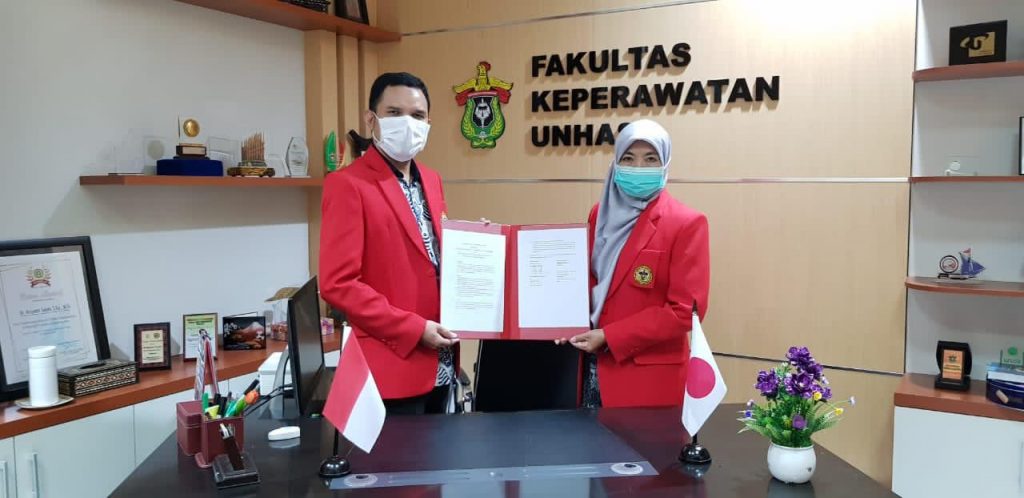 Implementasi Kerja Sama, Dua Dosen Jepang Mengajar di Fakultas Keperawatan Unhas