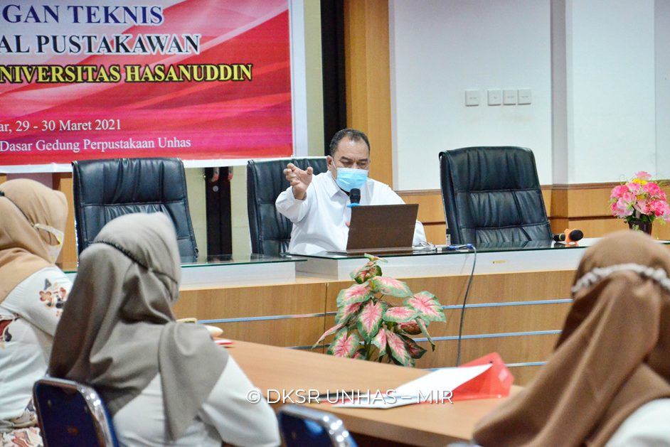 Optimalkan layanan, Unhas Gelar Bimtek Tenaga Fungsional Pustakawan