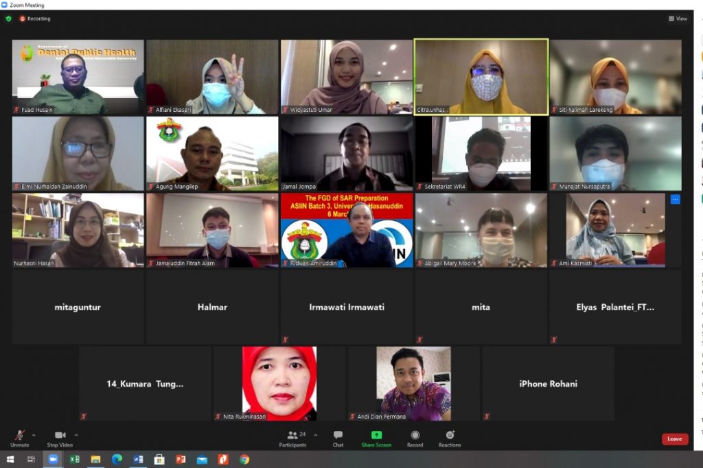Unhas Gelar Workshop Pembuatan Standar Operasional Kerja Sama