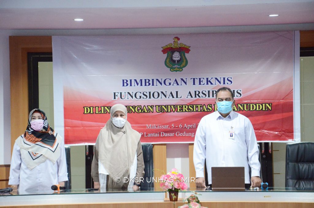 Unhas Gelar Bimbingan Teknis Tenaga Fungsional Arsiparis