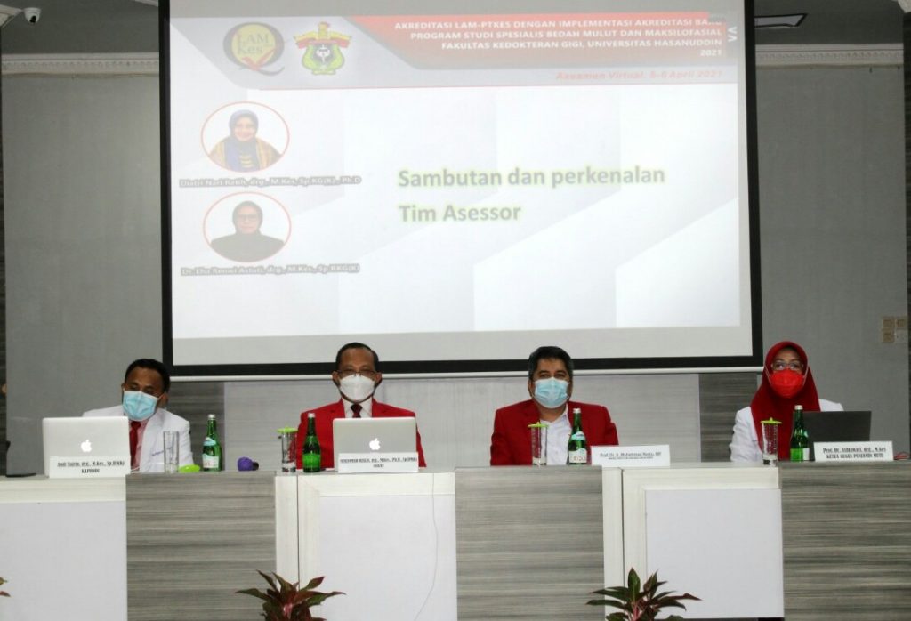 Lam-PTKes Visitasi Program PPDGS Bedah Mulut dan Maksilofasial FKG Unhas