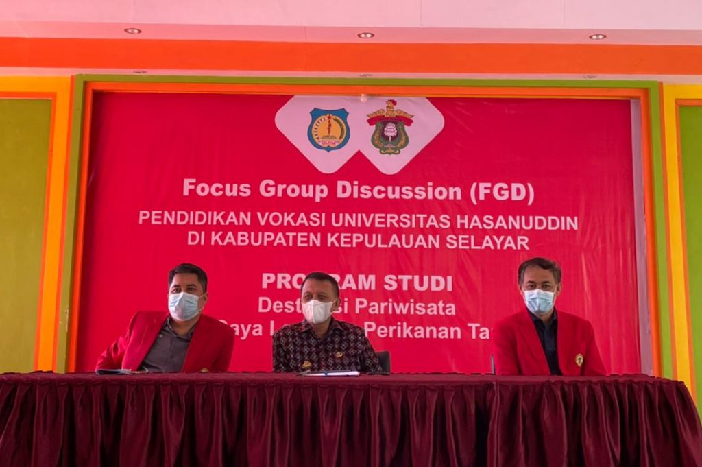 Tim Unhas Gelar FGD dan Tinjau Lokasi Kampus Vokasi di Selayar