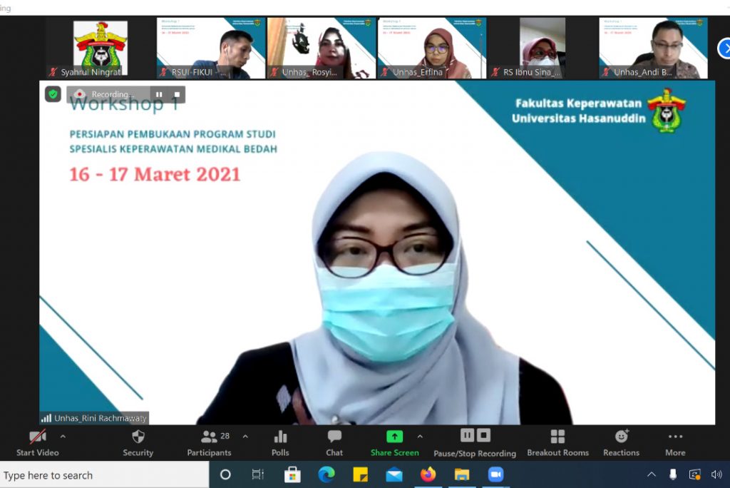 FKep Unhas Persiapkan Prodi Spesialis Keperawatan Medikal Bedah