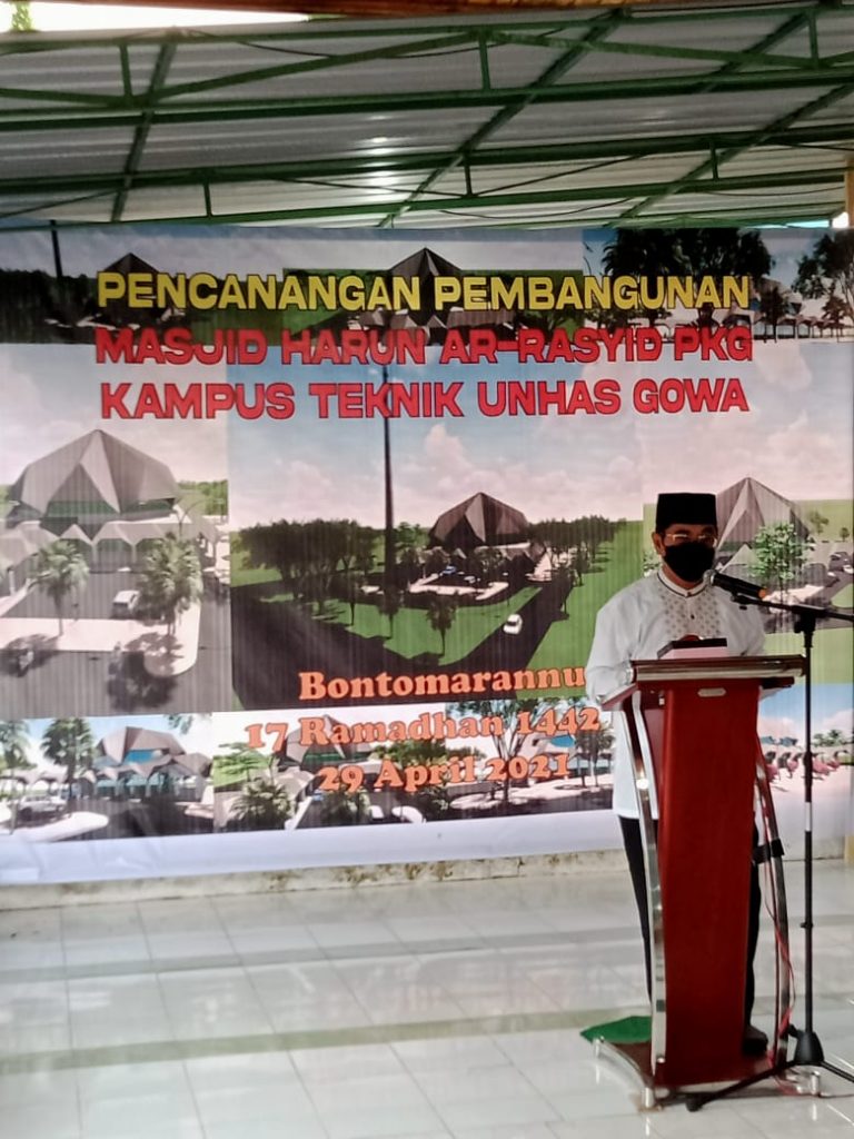 Fakultas Teknik Unhas Canangkan Pembangunan Masjid Harun Ar-Rasyid