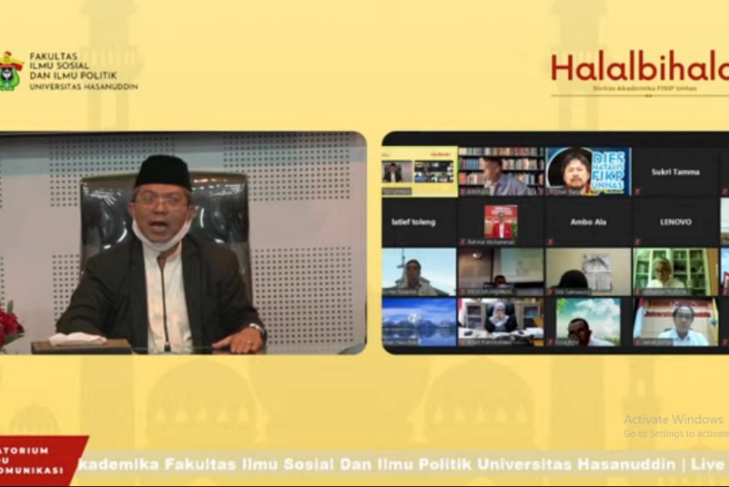 Fisip Unhas Selenggarakan Halal Bihalal Bersama Sivitas Akademika dan Alumni