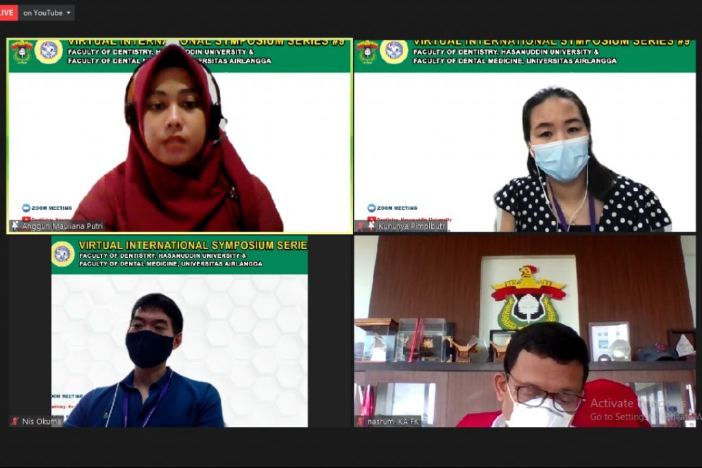 Unhas dan Unair Kerja Sama Gelar Virtual Internasional Symposium Seri ke-9