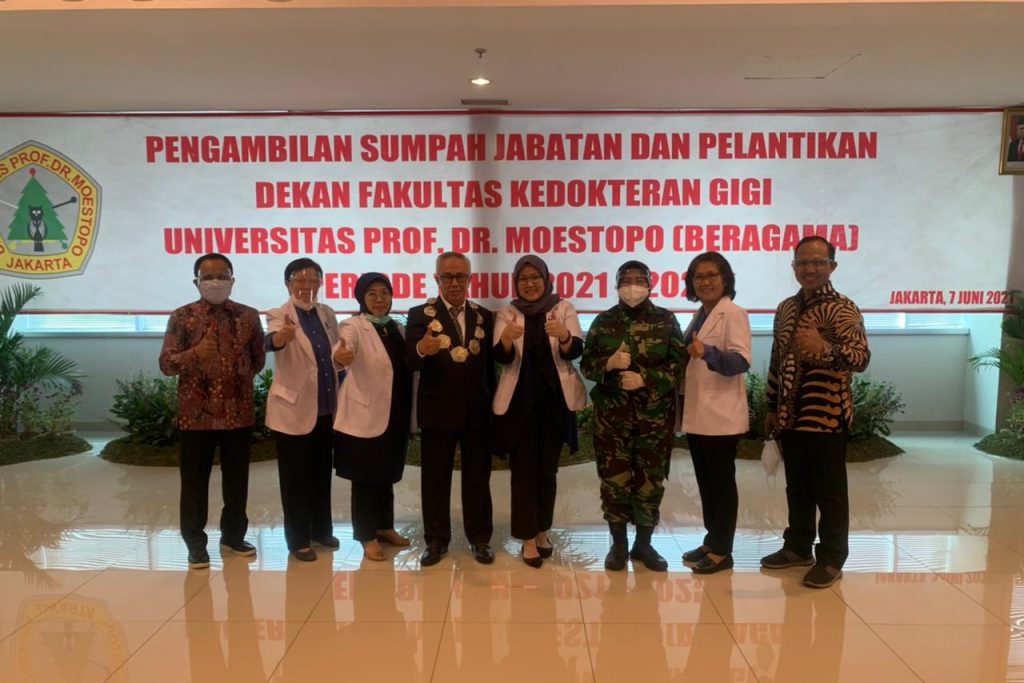 Dosen FKG Unhas Jadi Dekan di Universitas Prof. Dr. Moestopo Jakarta