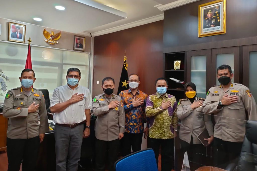 FKG Unhas berkunjung ke Mabes Polri Bahas Tindak Lanjut Kerja Sama