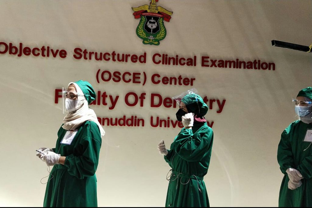 FKG Unhas Gelar Ujian Kompetensi Periode II Tahun 2021