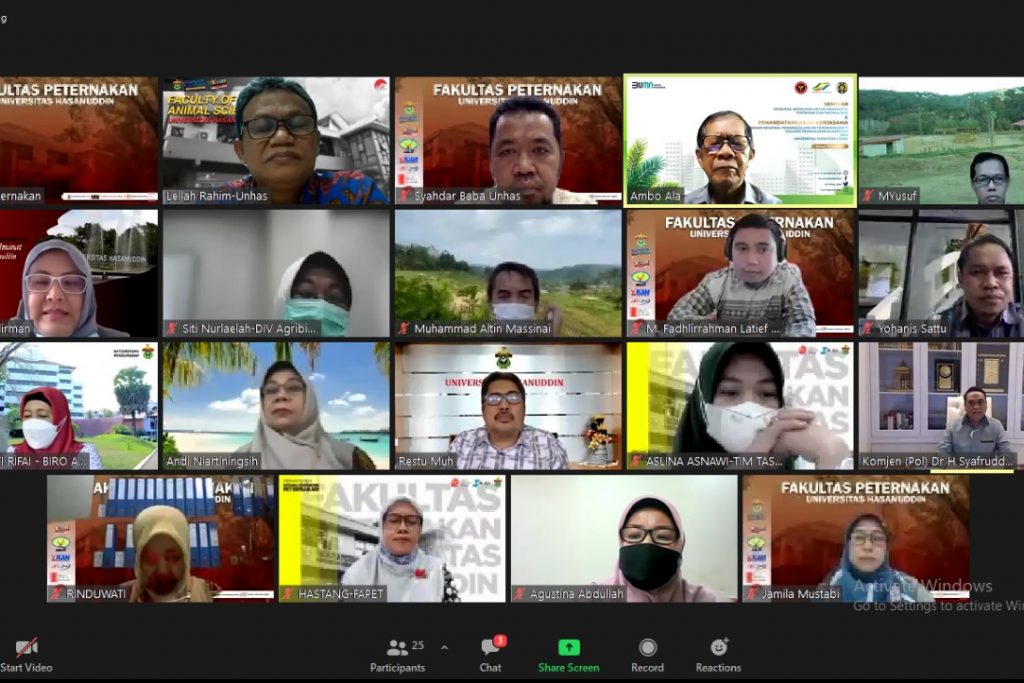 MWA Unhas Setujui Pembukaan Prodi D4 Teknologi Pakan Ternak dan Prodi Agribisnis Peternakan