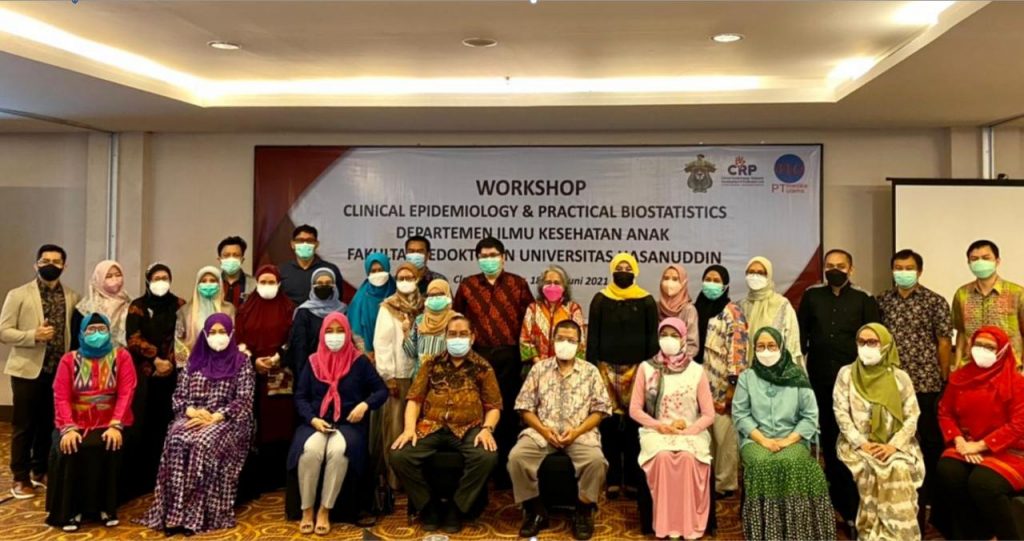 Departemen Ilmu Kesehatan Anak FK UNHAS gelar Workshop Biostatistik dan Epidemiologi Klinis
