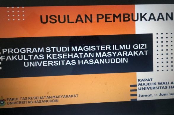 MWA Unhas Setujui Pembukaan Dua Prodi Jenjang Magister Fakultas Kesehatan Masyarakat