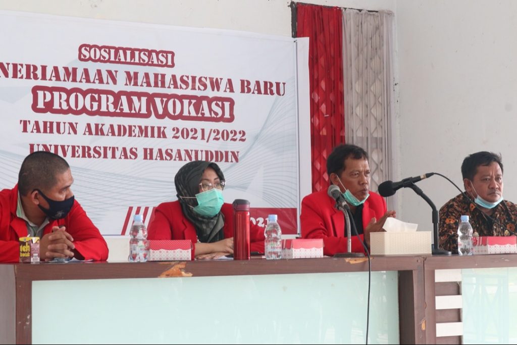 Sosialisasi Penerimaan Mahasiswa Baru Unhas Program Vokasi Sidrap