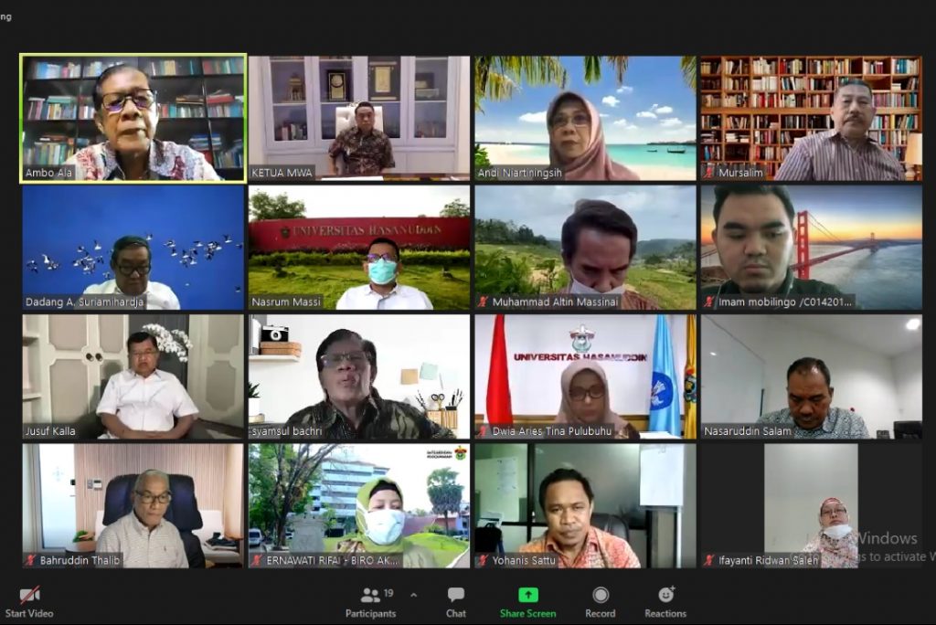 MWA Unhas Sahkan Peraturan Pemilihan Rektor Periode 2022-2026