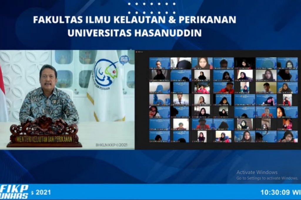 Menteri Kelautan dan Perikanan Beri Kuliah Umum Bahas SDGs di Unhas