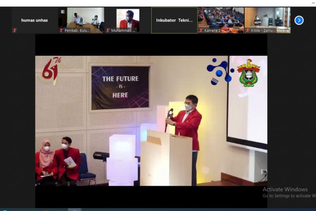 Unhas Gelar Webinar Nasional Penguatan Sumber Daya Inovasi Teknologi
