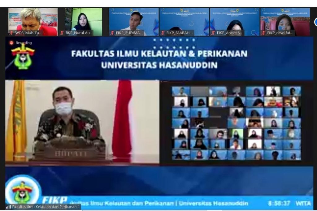Bupati Pangkep Berikan Motivasi Mahasiswa Baru FIKP Unhas