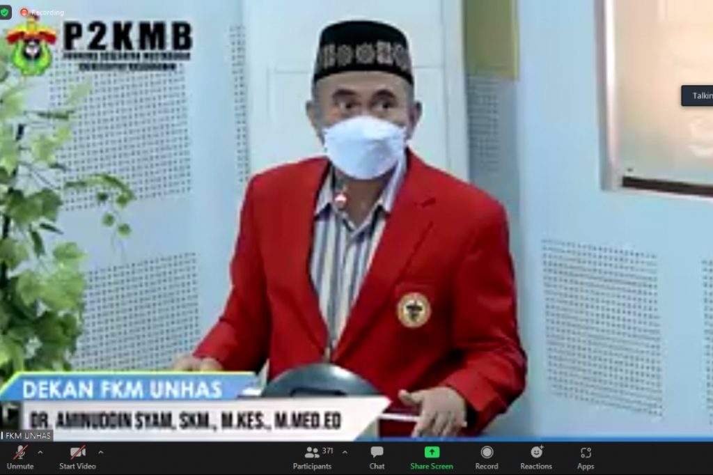 Materi Kawasan Tanpa Rokok dan Peran Pengendalian Covid-19 untuk Mahasiswa Baru FKM Unhas