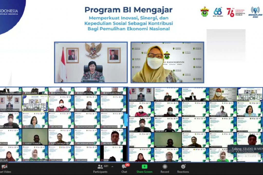 Bank Indonesia dan Unhas Gelar Kuliah Umum oleh Deputi Gubernur Senior