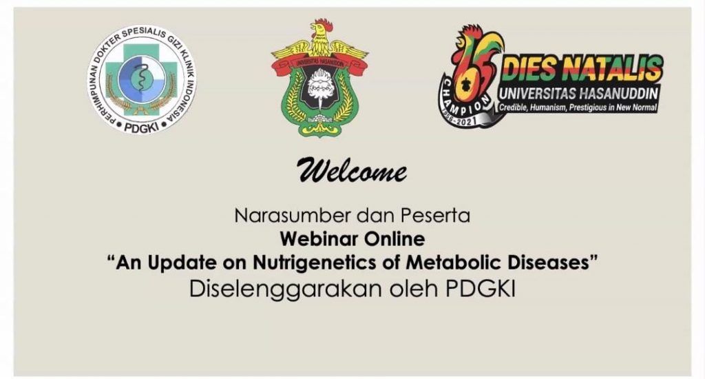 FK Unhas Bersama PDGKI Gelar Webinar Sambut Dies Natalis Ke-65 Unhas