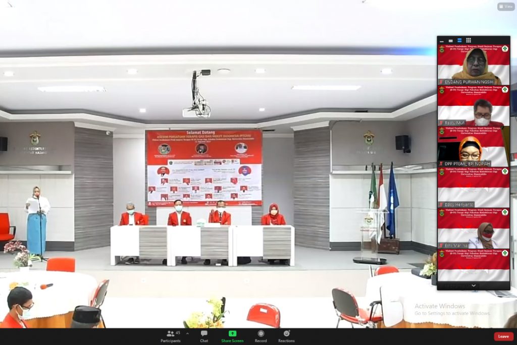 Visitasi Kelayakan Pembukaan Prodi Sarjana Terapan (D-IV) Terapi Gigi FKG Unhas