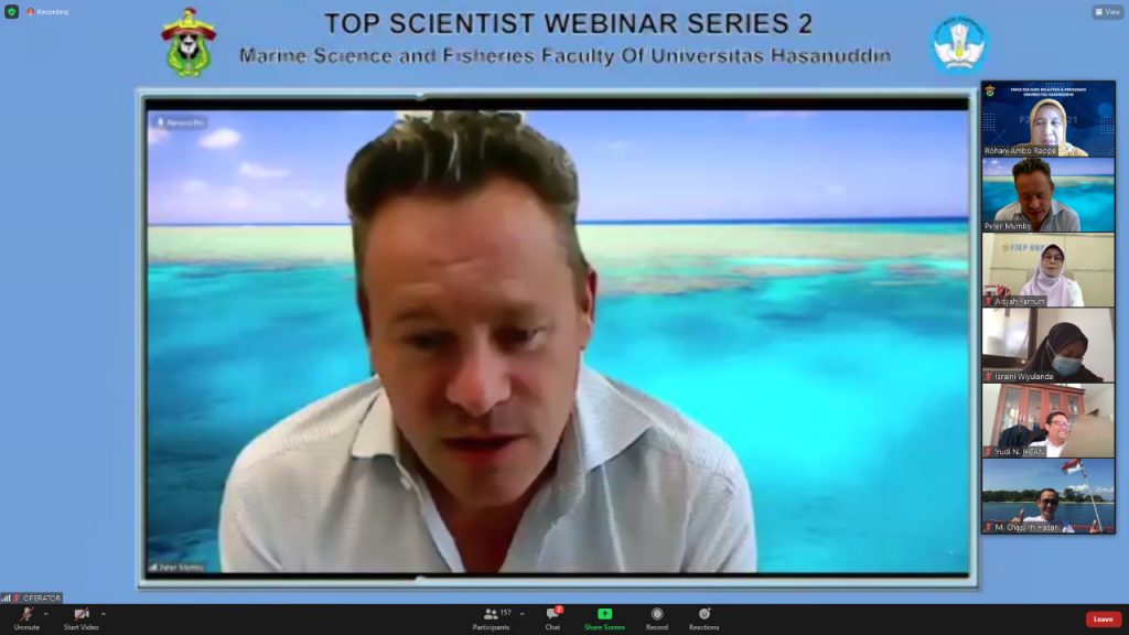 FIKP Unhas Hadirkan Narasumber Australia Bahas Ketahanan Terumbu Karang