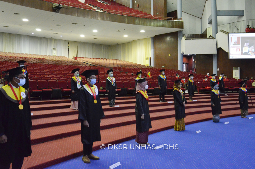 Unhas Hasilkan 1.031 Lulusan Baru Wisuda Periode I Tahap 2 TA 2021/2022