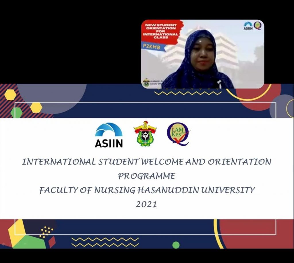 Fakultas Keperawatan Unhas Gelar Orientasi Mahasiswa Baru Kelas Internasional