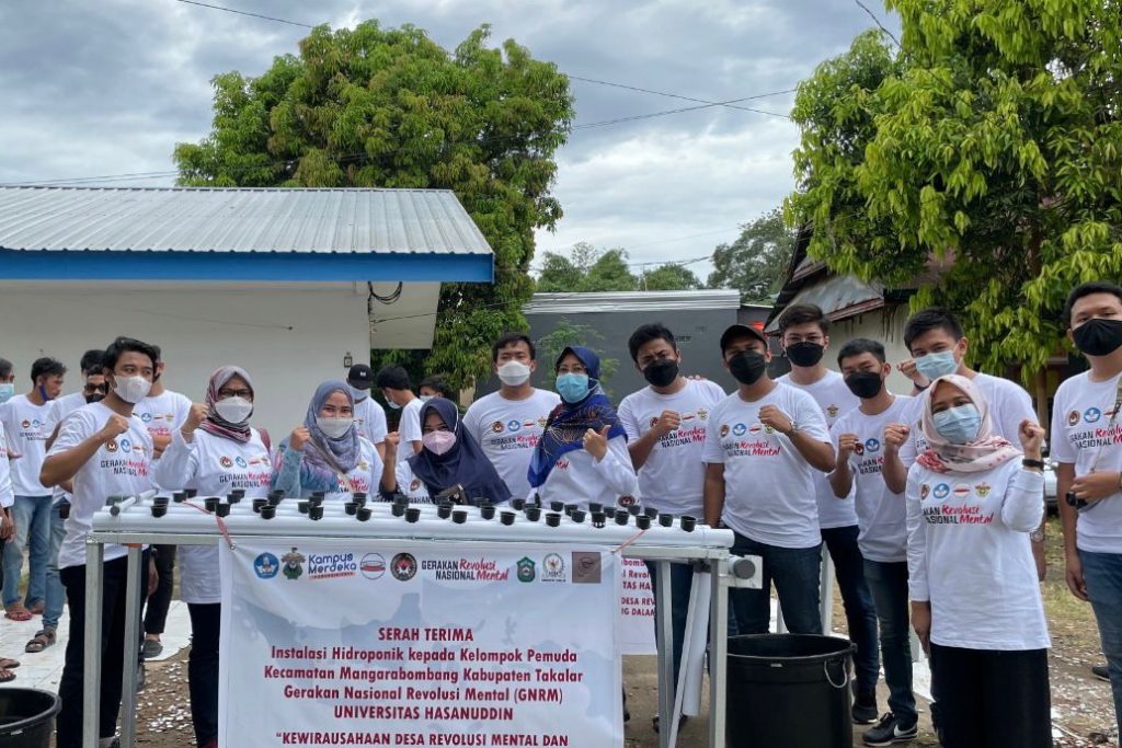 Tim Unhas Terlibat pada Gerakan Nasional Revolusi Mental di Kabupaten Takalar