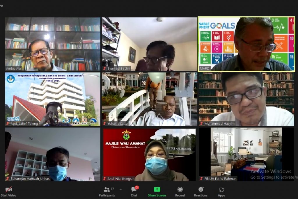 MWA Unhas Setujui Pembukaan Prodi Destinasi Pariwisata Program Vokasi FIB