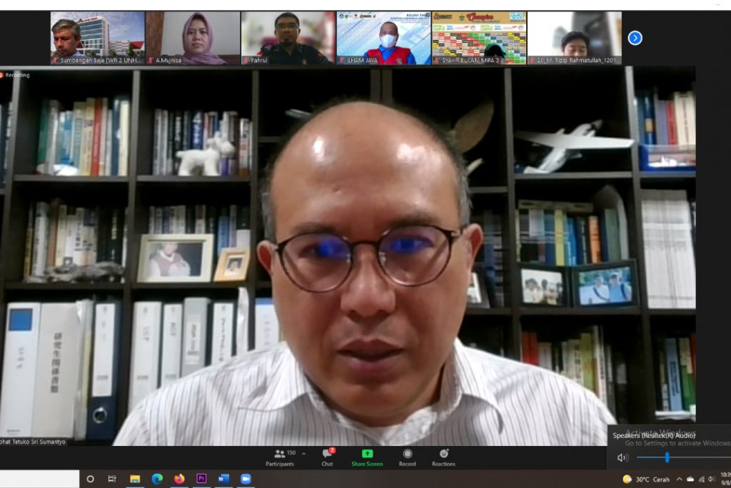 Webinar Diaspora Series 5: Fakultas Teknik Hadirkan Narasumber Ahli Radar yang Mendunia