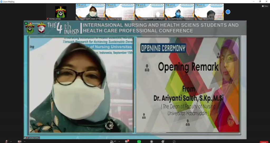 Fakultas Keperawatan Unhas Gelar INHSP 2021