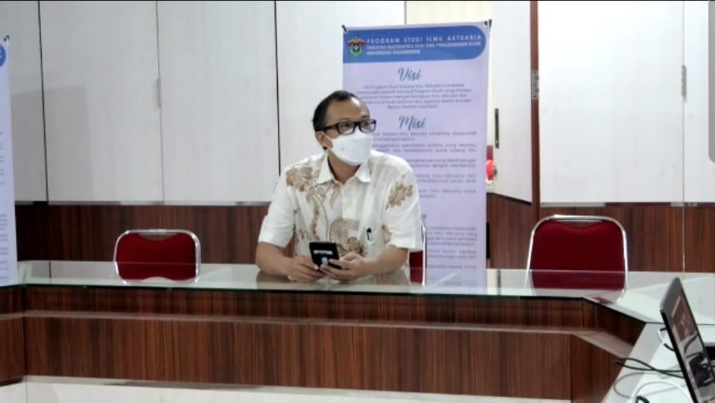 Prodi Ilmu Aktuaria FMIPA Unhas Jalani Assesmen Lapangan Daring BAN-PT