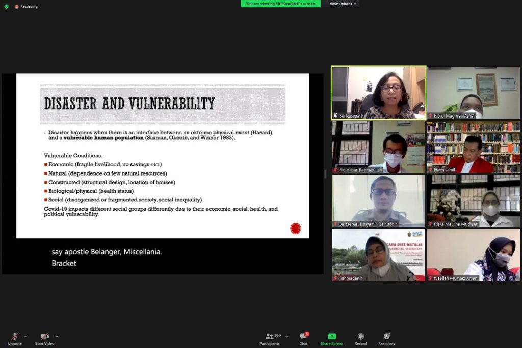 Webinar Diaspora Series 11: Gender, Disaster, and Food Resilience