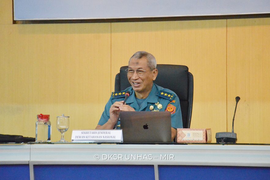 Sekretaris Jenderal Dewan Ketahanan Nasional Paparkan Strategi Keamanan Berbasis Poros Maritim Dunia