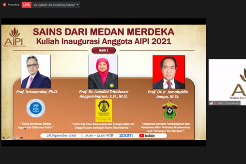 Guru Besar Ilmu Kelautan Unhas Terpilih Sebagai Anggota AIPI Tahun 2021