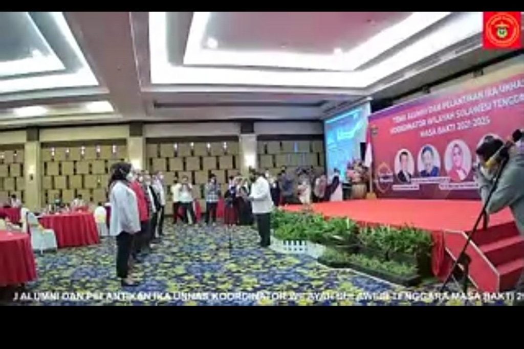 IKA Unhas Sultra Resmi dilantik, Prof. Idrus: Peran Alumni Sangat Kuat