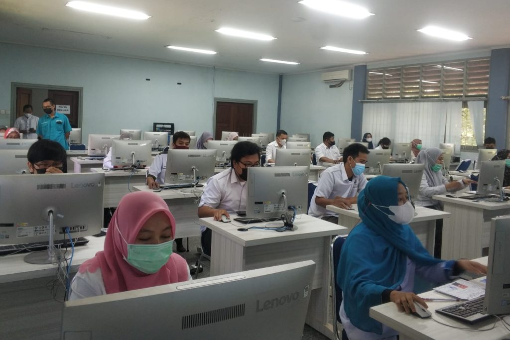 24 Tenaga Kependidikan Unhas Ikuti Seleksi Kompetensi Bidang Calon Pegawai NonPNS Tetap