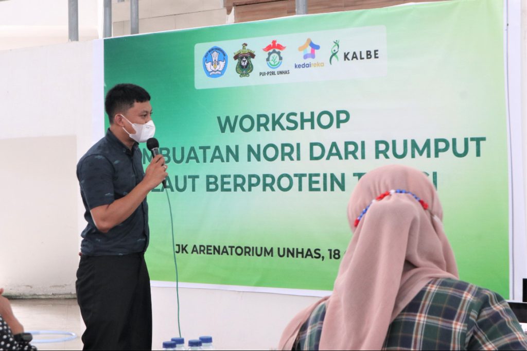Unhas dan Kalbe Farma Hadirkan Workshop Pembuatan Nori Berprotein Tinggi
