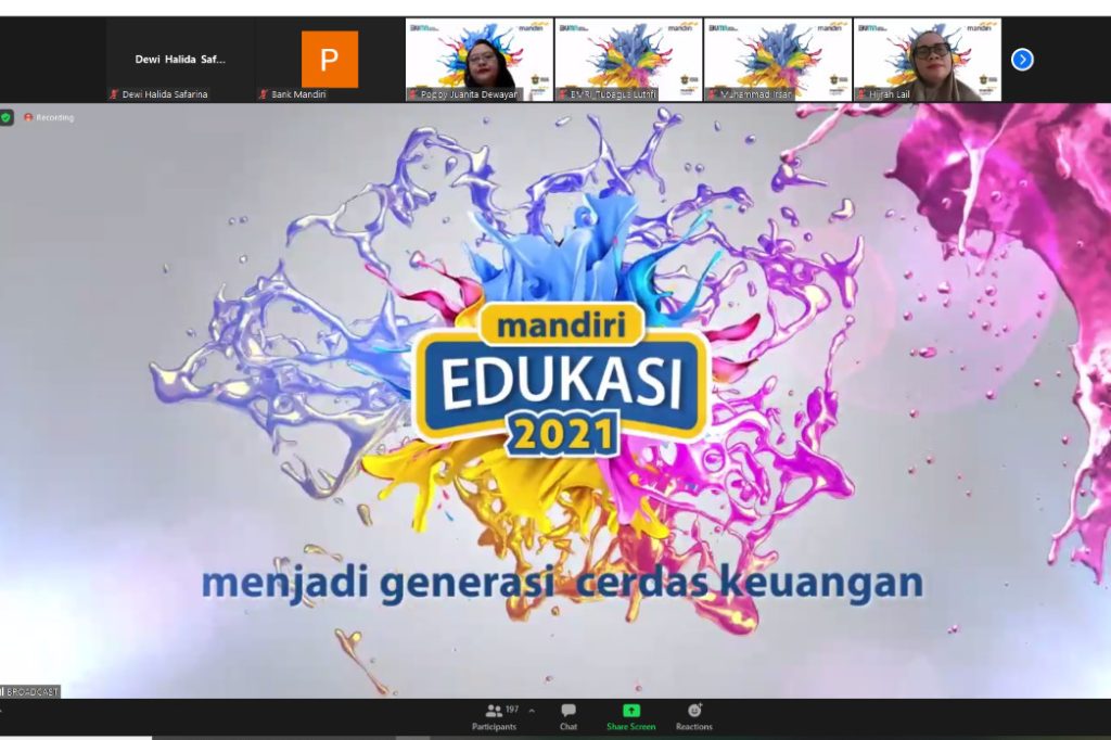 PT. Bank Mandiri dan Unhas Hadirkan Mandiri Edukasi Millenial Jadi Generasi Cerdas Keuangan