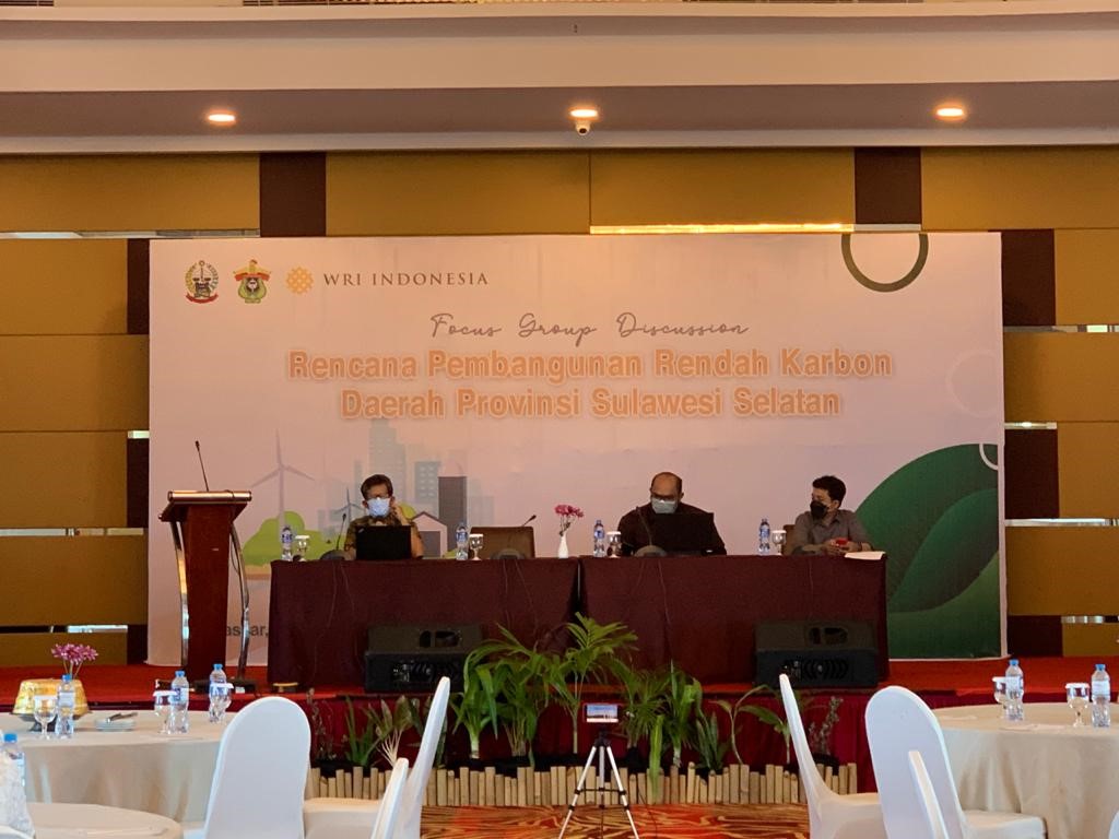 FGD Penyusunan Dokumen Rencana Pembangunan Rendah Karbon Daerah Provinsi Sulawesi Selatan 2020