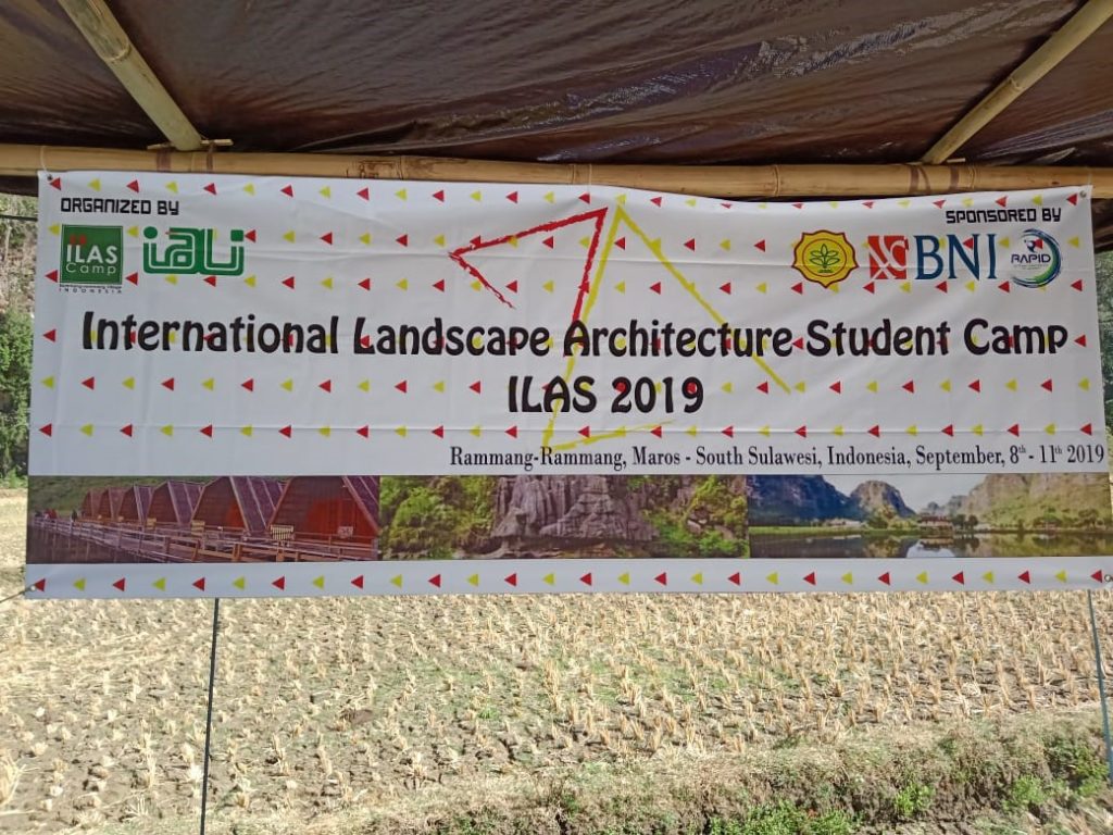 Unhas Gelar Landscape Architecture Student Camp 2019 di Rammang-Rammang Maros